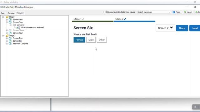 Custom Visibility of Screen in Oracle Intelligent Advisor смотреть онлайн
