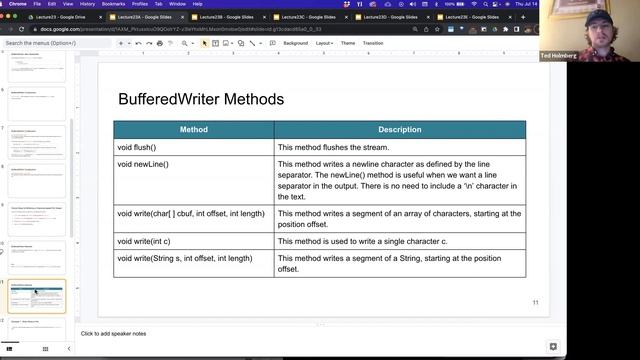 CSCI2120 - Lecture 23A Unit3-IO - BufferedWriter смотреть онлайн