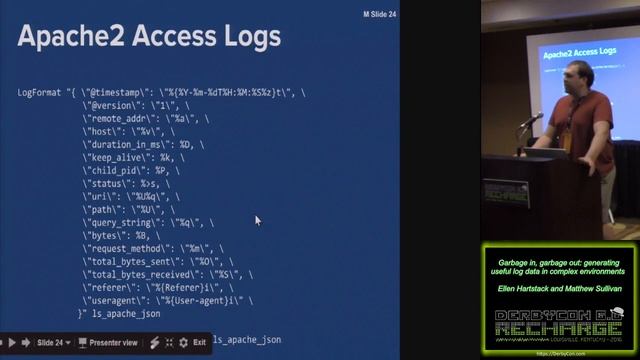 410 Garbage in garbage out generating useful log data in complex environments Ellen Hartstack and M смотреть онлайн