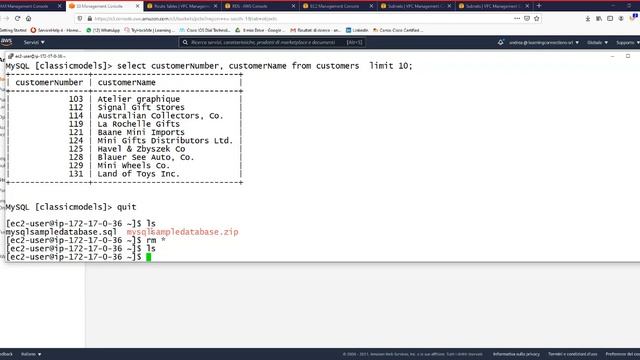 PCTO RDS backup S3 parte2 смотреть онлайн