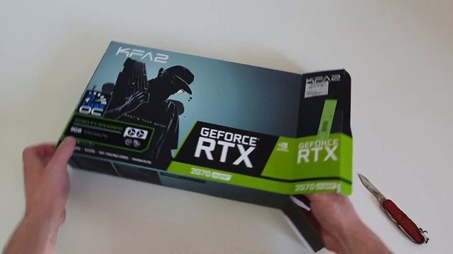 Unboxing KFA2 GeForce RTX 2070 SUPER EX [1-Click OC] смотреть онлайн