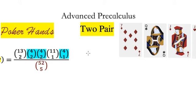 (Poker & Probability) Probability of getting A Two Pair смотреть онлайн