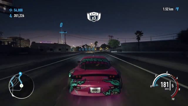 Need for Speed Payback - Drift Course Run RX7 смотреть онлайн