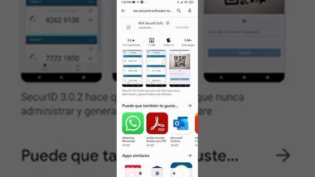 Instalar Rsa Token en Android смотреть онлайн