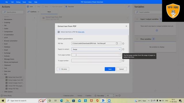 How to Extract Text from PDF using Power Automate | Power Automate Tutorial смотреть онлайн