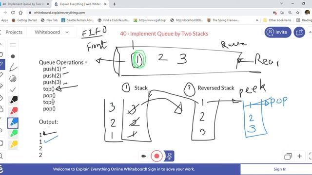 40 · Implement Queue by Two Stacks LintCode Java Solution Explained Step By Step смотреть онлайн