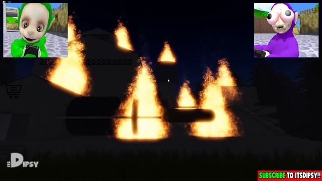 ? CREEPY TEDDY BEARS! [SCARY STORY] | Dipsy Plays Roblox Teddy Friends W/ @OstryTV