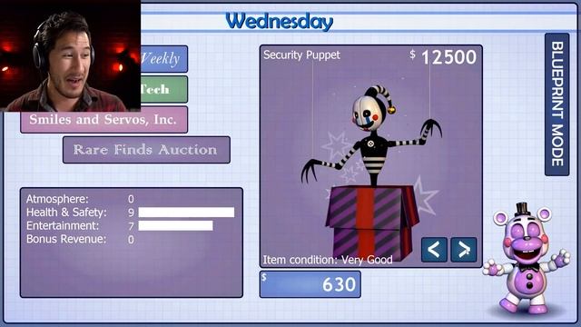 Five Nights at Freddy's: Pizzeria Simulator - Part 2 смотреть онлайн