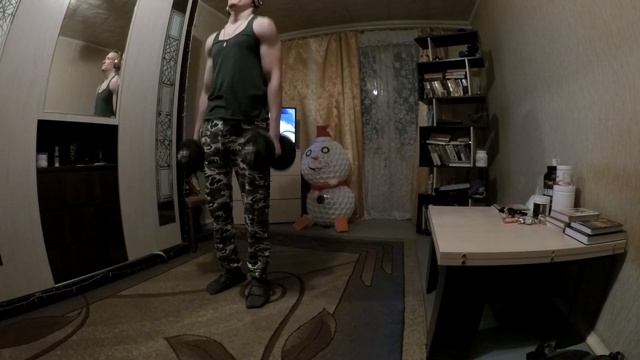 Гибридный тренинг..Продвинутая тренировка плеч..в дамашних условиях смотреть онлайн