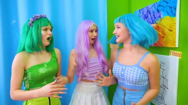 4 Стихии в Колледже VS в Тюрьме || Девушки- Огонь, Вода Воздух и Земля смотреть онлайн