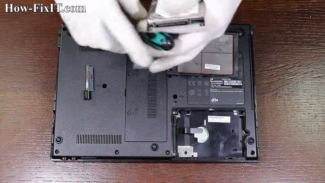 How to install SSD in HP ProBook 4310s | Hard Drive replacement смотреть онлайн