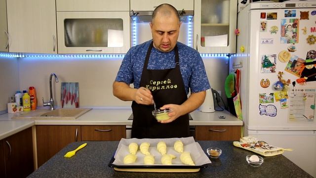 Круассаны с шоколадом, круче чем в пекарне. смотреть онлайн
