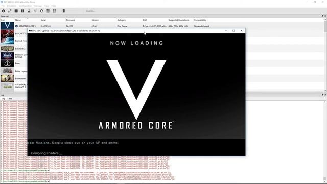 Armored Core V - RPCS3 TEST (Ingame Workaround) смотреть онлайн