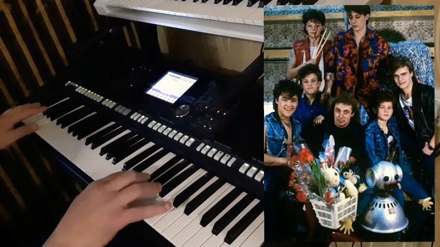 Ласковый май Белые розы (демонстрация стиля) Yamaha psr s950 смотреть онлайн