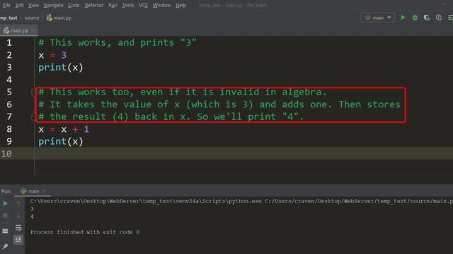07 - Variables and Expressions смотреть онлайн