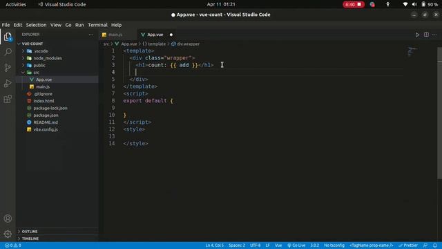 VueJs da count btn смотреть онлайн