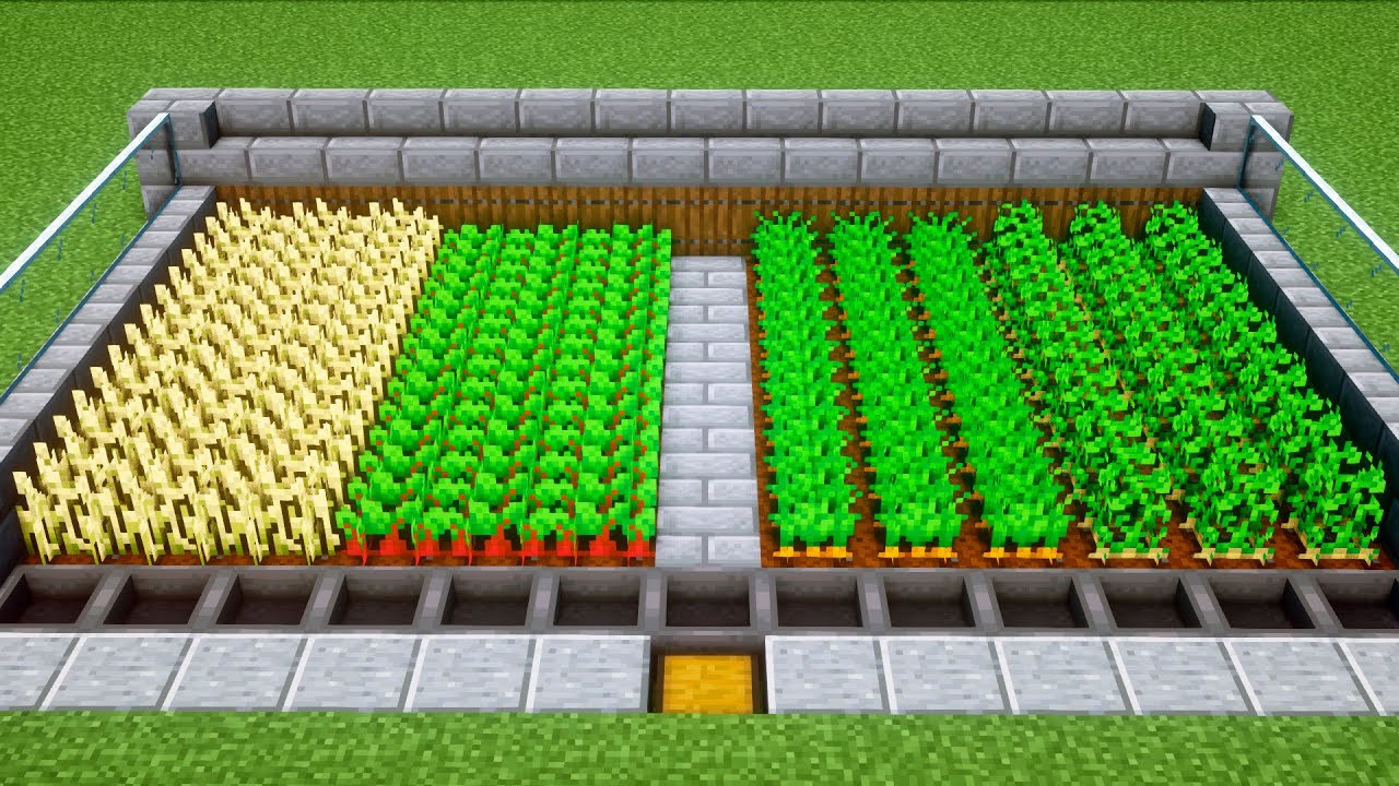 ПОЛУАВТОМАТИЧЕСКАЯ ФЕРМА В МАЙНКРАФТ! смотреть онлайн