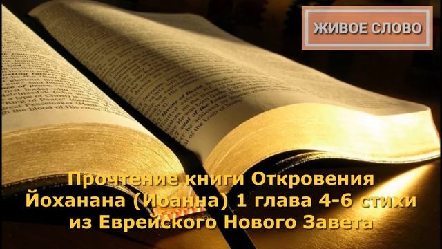 Olga Kvasova – Прочтение книги Откровения Йоханана 1 глава 4 - 6 стихи из Еврейского Нового Завета смотреть онлайн