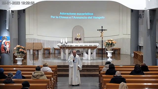 S. Messa e Adorazione Eucaristica - 25/01/2023 ore 18:30 - Parrocchia Santa Croce - Bari смотреть онлайн