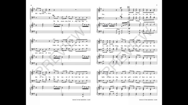 MUSIC IN THE MORNING (SATB Choir) - Joseph M. Martin смотреть онлайн