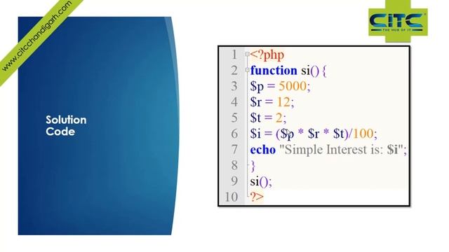 PHP Implementing Simple User Define Function Video Tutorials смотреть онлайн