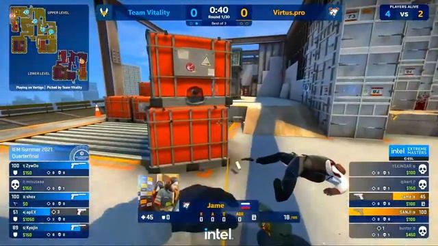 Vitality vs Virtus.pro - IEM Summer 2021 - HIGHLIGHTS | CSGO смотреть онлайн