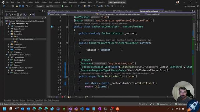 WebApi para cadastro de Cachorros - Parte 9 смотреть онлайн