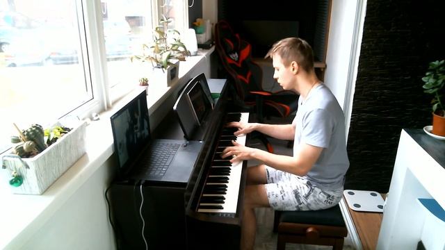 Yann Tiersen - Porz Goret piano cover / Yamaha clp745 смотреть онлайн