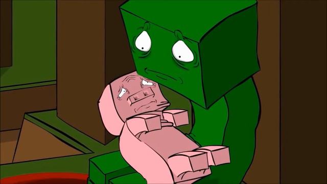 MineCraft Мультик - Жизнь Криппера [ Minecraft Animation ] смотреть онлайн