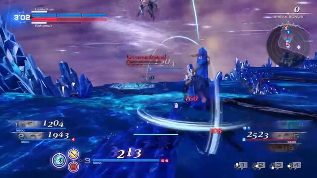DISSIDIA FINAL FANTASY NT Tidus Gameplay