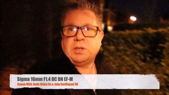 Sigma 16mm Vs Canon 15-45mm Low Light Vlogging Comparison | Canon M50 EF-M |  Roving Chestnut