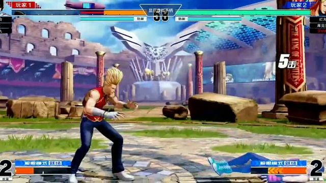 The King Of Fighters XV Android Match (CPU vs CPU) смотреть онлайн