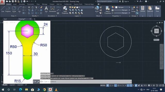 Video 16 Autocad | Autocad Practice Drawing смотреть онлайн