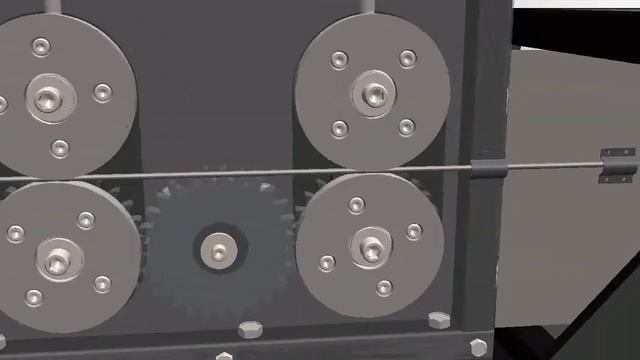 Гибочный станок с ЧПУ, анимация работы смотреть онлайн