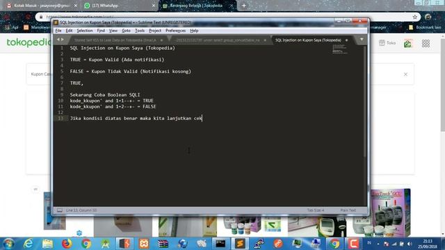 [Sharing] Blind SQL Injection on Kupon Tokopedia (Graph) смотреть онлайн