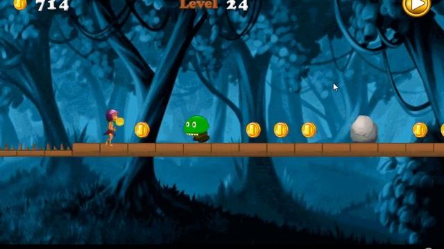 Jungle Boy Castle Run (Android Game) смотреть онлайн