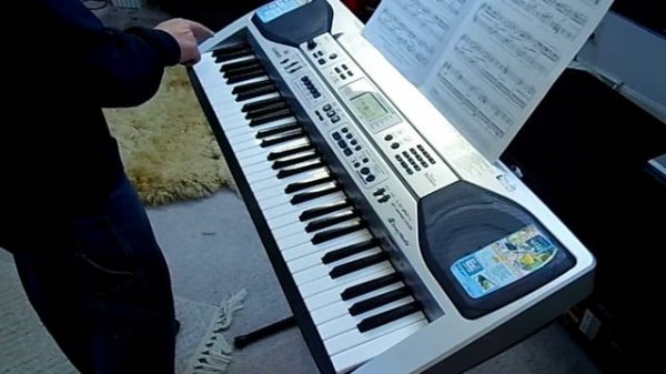 casio LK90TV keys test