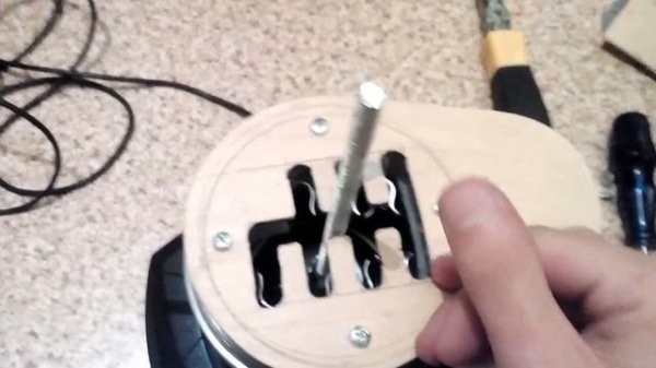 Как сделать самодельную коробку передач для ПК (how to make homemade gearbox h-shifter for PC)