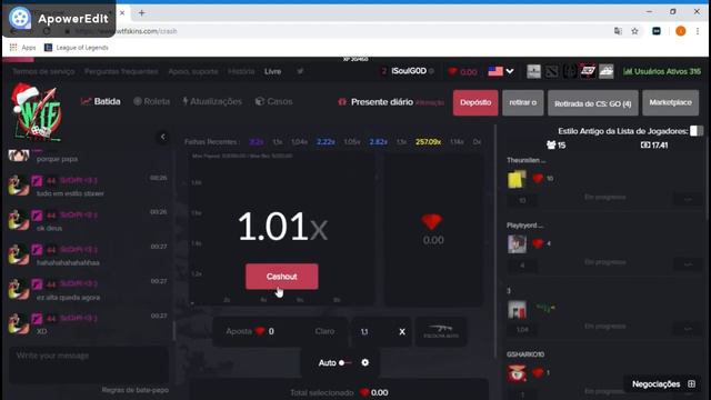 COMO CONSEGUIR SKINS DE GRAÇA NO CS GO (WTF SKINS) 2019 (SEM DEPOSITAR) смотреть онлайн