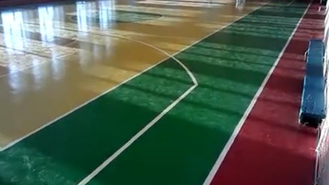 Полимерное покрытие спортивного зала смотреть онлайн