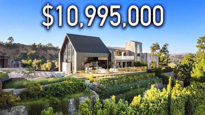 Touring An ICONIC Hollywood Hills Home With Stunning City Views!