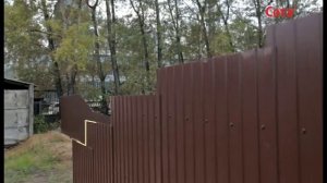 Забор Модуль подстроится под любой ландшафт!