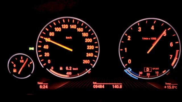 BMW F25 X3 28i 0-100 Km/h