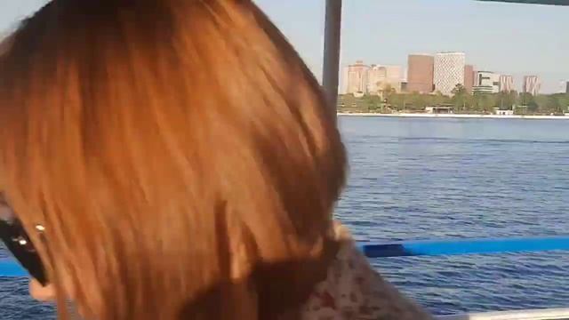 Полная версия поездки на речном трамвае от Северного Речного вокзала до станции Захарково и обратно смотреть онлайн