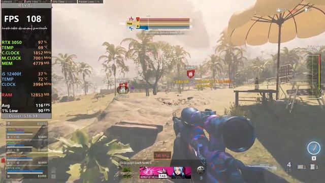 Call of Duty Warzone | RTX 3050 смотреть онлайн