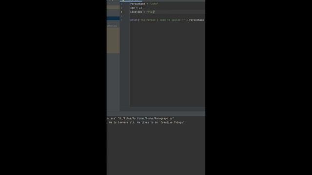 Writing Paragraph by Python смотреть онлайн
