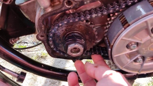 раскрутилась гайка коленвала Ява 638 смотреть онлайн