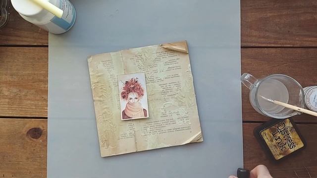 Декор артборда/ Мастер класс/ Скрапбукинг смотреть онлайн