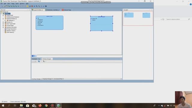 DIAGRAM ERD menggunakan Aplikasi SQL DEVELOPER Data Modeler || Buat Model Relational смотреть онлайн