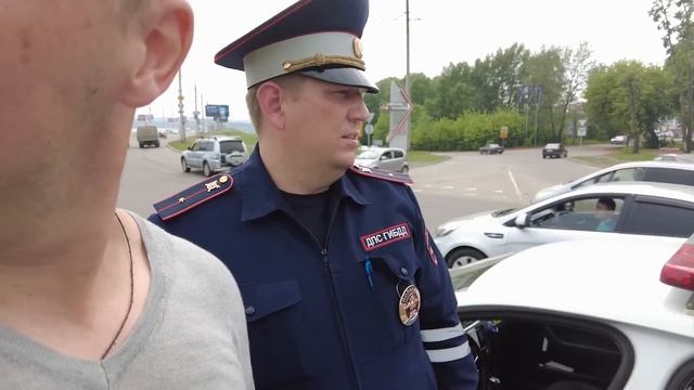 #Блогер наехал на НАЧАЛЬНИКА #ДПС смотреть онлайн
